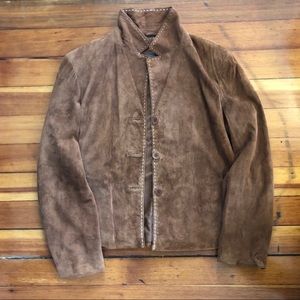 Women’s Brown Genuine Suede Jacket